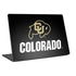 University of Colorado CU Logo on Black Laptop Skins